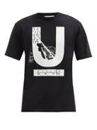 Matchesfashion.com Undercover - Logo-print Cotton-jersey T-shirt - Mens - Black
