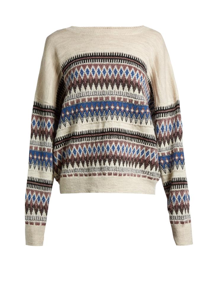 Isabel Marant Étoile Berwick Oversized Round-neck Sweater