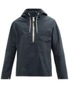 Matchesfashion.com Albam - Boardman Hooded Cotton-ripstop Jacket - Mens - Navy