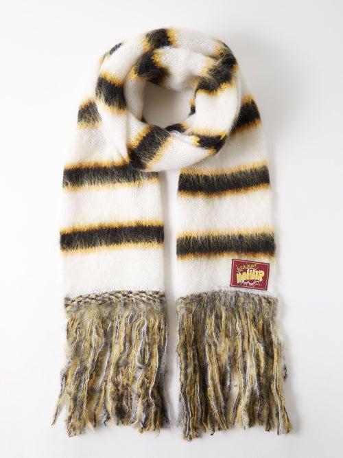 Marni - Striped Mohair-blend Scarf - Mens - Multi