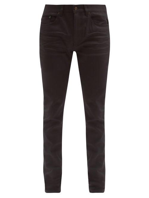 Mens Rtw Saint Laurent - Slim-leg Jeans - Mens - Black