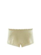Ladies Lingerie Carine Gilson - Lace-trimmed Silk-satin Pyjama Shorts - Womens - Gold