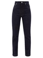 Matchesfashion.com Dolce & Gabbana - High-rise Straight-leg Jeans - Womens - Denim