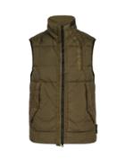 Matchesfashion.com Stone Island - Down Filled Nylon Gilet - Mens - Khaki