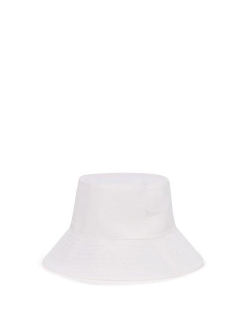 Matchesfashion.com Reinhard Plank Hats - Pescatore Wide Brim Bucket Hat - Womens - White
