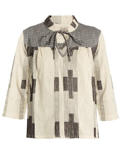 Ace & Jig Constance Jacquard Top