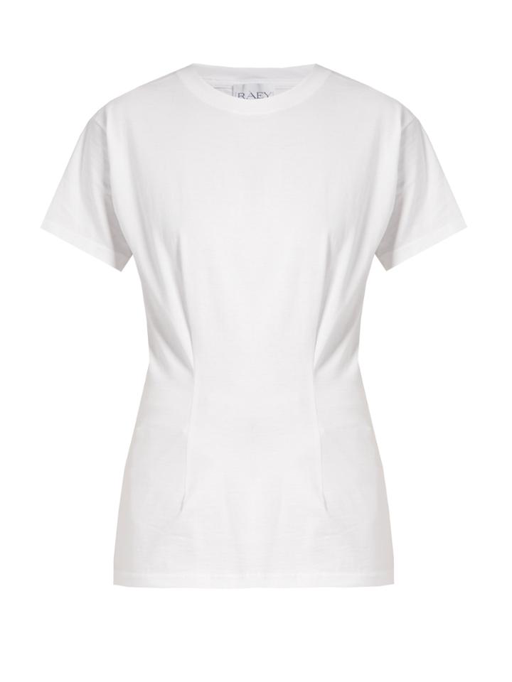 Raey Darted Cotton T-shirt