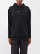 The North Face - Logo-embroidery Cotton-jersey Hoodie - Womens - Black