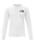 Matchesfashion.com The North Face - Coordinates-print Cotton Long-sleeved T-shirt - Mens - White