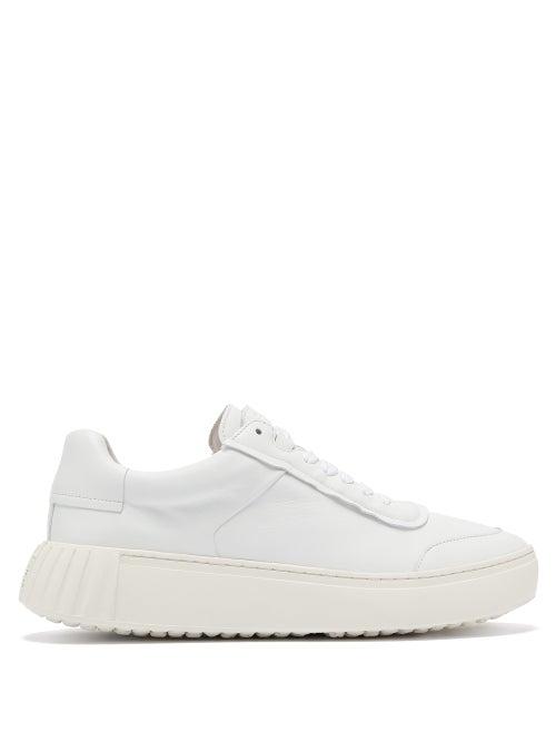 Matchesfashion.com Primury - Frank Low-top Leather Trainers - Womens - White