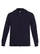 Sunspel Hooded Zip-through Cashmere Sweater