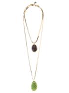 Rosantica By Michela Panero Segreto Quartz Double-strand Necklace