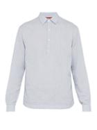 Matchesfashion.com Barena Venezia - Striped Cotton Seersucker Shirt - Mens - Blue Multi