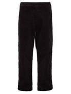 Matchesfashion.com Sasquatchfabrix - Side Stripe Cotton Blend Corduroy Trousers - Mens - Black