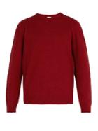 Matchesfashion.com Massimo Alba - Brushed Camel Hair Sweater - Mens - Red