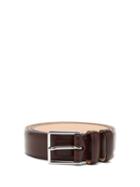 Paul Smith - Leather Belt - Mens - Brown
