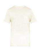 Matchesfashion.com King & Tuckfield - Vanilla Ice Patch Pocket Merino Wool T Shirt - Mens - Cream