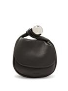 Matchesfashion.com Jil Sander - Metal Sphere Leather Clutch Bag - Womens - Black