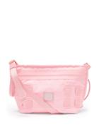 Ladies Bags Acne Studios - Agios Face-patch Shell Cross-body Bag - Womens - Pink