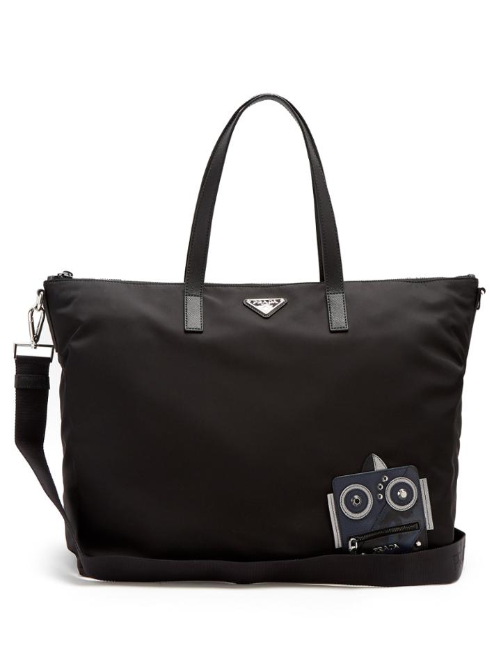 Prada Robot-appliqu Tote