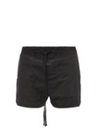 Mens Rtw Fear Of God - Drawstring Cotton-shell Shorts - Mens - Black