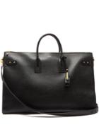Saint Laurent Grained-leather Holdall