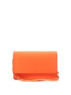 Matchesfashion.com Jacquemus - Le Riviera Rubberised Leather Shoulder Bag - Womens - Orange
