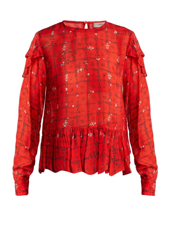 Preen Line Bryoni Vine-print Blouse