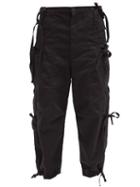 Matchesfashion.com Undercover - Cotton-twill Cargo Trousers - Mens - Black