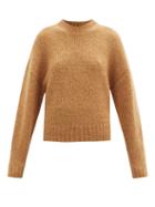Matchesfashion.com Isabel Marant - Elise Dropped-shoulder Mohair-blend Sweater - Womens - Camel