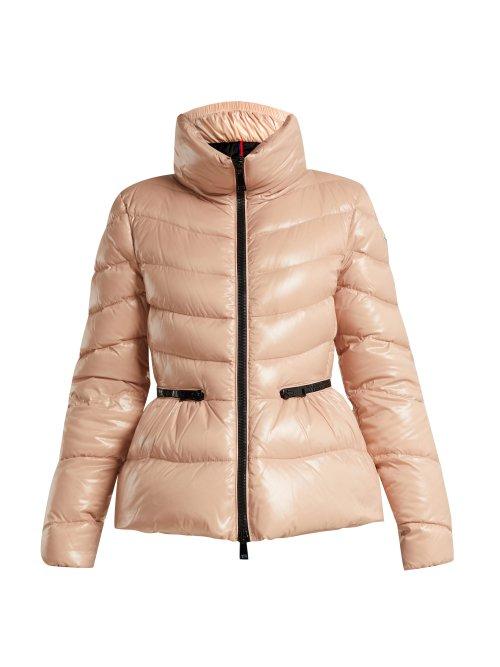 Matchesfashion.com Moncler - Mirielon Quilted Down Jacket - Womens - Pink