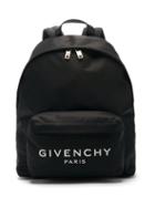 Matchesfashion.com Givenchy - Urban Logo-print Canvas Backpack - Mens - Black White
