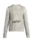Matchesfashion.com Off-white - Spray Graphic Sweater - Mens - Black
