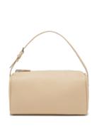 The Row - 90s Small Leather Shoulder Bag - Womens - Beige