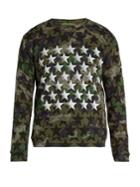 Valentino Camustars-print Cotton-blend Jersey Sweatshirt