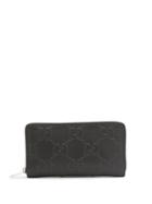 Matchesfashion.com Gucci - Logo-embossed Leather Zipped Wallet - Mens - Black