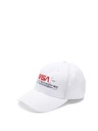 Matchesfashion.com Heron Preston - Nasa Logo Embroidered Baseball Cap - Mens - White