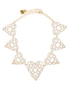 Matchesfashion.com Rosantica - Spiga Crystal-heart Choker Necklace - Womens - Crystal