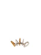 Matchesfashion.com Alexander Mcqueen - Multiple Ring Ear Cuff - Womens - Silver