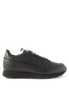 Reebok X Margiela - Cl Memory Of Shoes Deconstructed Leather Trainers - Womens - Black