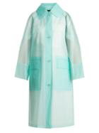 Burberry Point-collar Frosted Coat