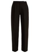 Matchesfashion.com Jacquemus - Le Grand Pantalon Wide Leg Wool Trousers - Womens - Black