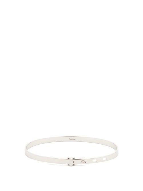 Matchesfashion.com Miansai - Tailor Sterling-silver Cuff - Mens - Silver
