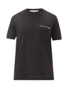 Mens Rtw Comme Des Garons Shirt - Logo-print Cotton-jersey T-shirt - Mens - Black