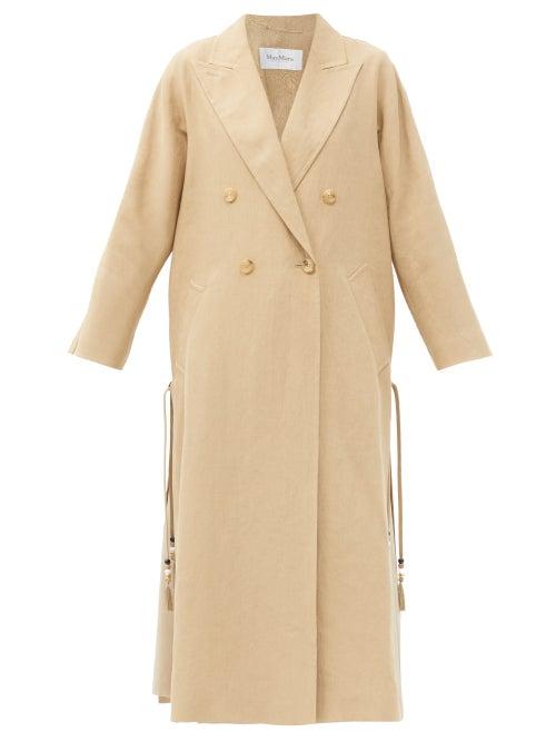 Matchesfashion.com Max Mara - Alpaca Overcoat - Womens - Camel