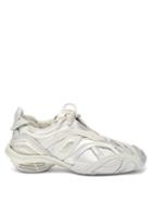 Matchesfashion.com Balenciaga - Tyrex Panelled Trainers - Mens - Silver