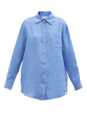Matchesfashion.com Weekend Max Mara - Milva Shirt - Womens - Mid Blue