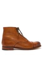 Matchesfashion.com Grenson - Leander Lace Up Leather Boots - Mens - Tan