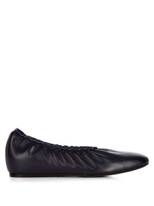Lanvin Leather Ballet Flats