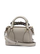 Ladies Bags Chlo - Daria Small Grained-leather Cross-body Bag - Womens - Grey
